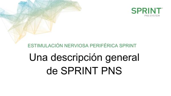 una descripcion general de sprint pns thumbnail